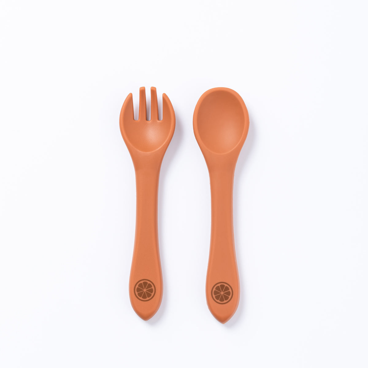 Silicone spoon and fork set – Nibble and Rest USA